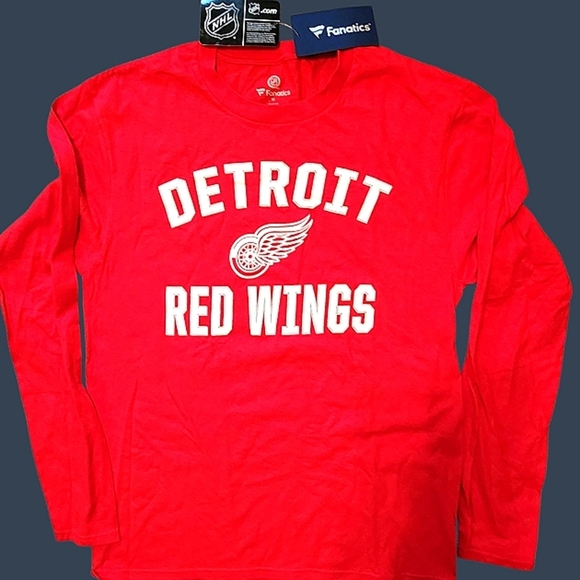 Fanatics Other - NWT The Detroit Red Wings Fanatics Authentic Pro T-Shirt - Red.